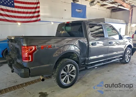 2019 Ford F150 Supercrew z USA, uszkodzony, nr VIN 1FTEW1E46KKC81802